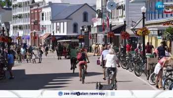 Mackinac Island in US