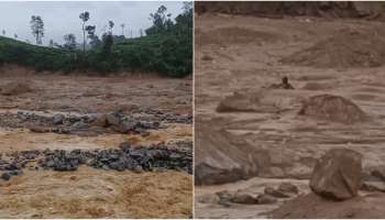 Wayanad landslide: ദുരന്തത്തിനിടെ ആശ്വാസ വാർത്ത; ചെളിയിൽ പുതഞ്ഞയാളെ രക്ഷപ്പെടുത്തി