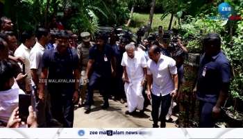 CM Pinarayi Vijayan visited Arjun's house