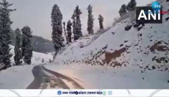 Snowfall in Kashmir