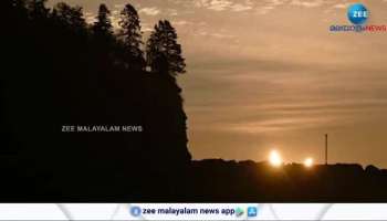 Rare Double Sunrise Captured in Canada