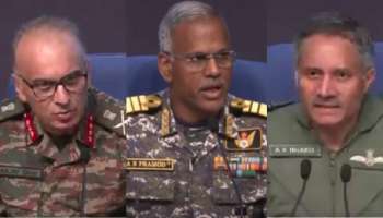 India Pakistan War: &#039;പാക് സൈന്യം ഭീകരർക്കൊപ്പം ചേർന്നു; പാക് മിസൈലുകള്‍ ലക്ഷ്യം കണ്ടില്ല&#039;; ദൃശ്യങ്ങൾ പുറത്തുവിട്ട് സേന