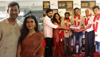 Vishal 35: വിശാൽ നായകനാകുന്ന പുതിയ ചിത്രം &#039;വിശാൽ 35&#039;ന് തുടക്കം; നായിക തുഷാര