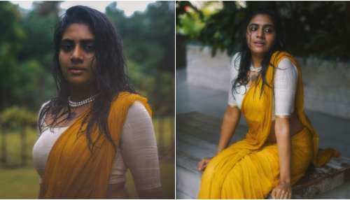 Nimisha Sajayan: നനഞ്ഞ സാരിയിൽ അതീവ സുന്ദരിയായി നിമിഷ; ചിത്രങ്ങൾ കാണാം