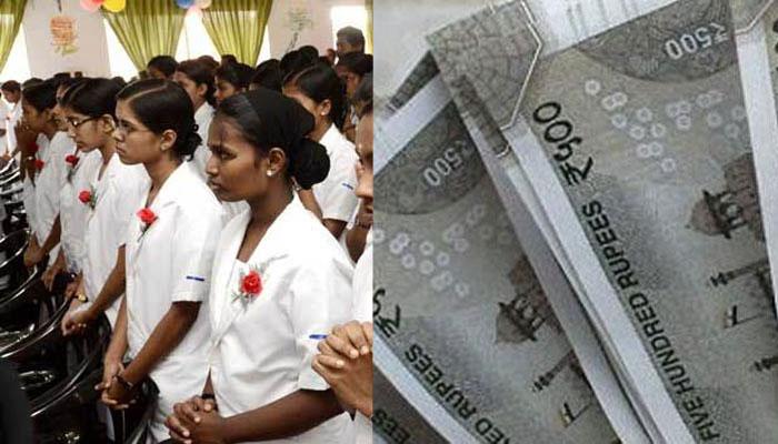 തിങ്കളാഴ്ച നടക്കാനിരുന്ന നഴ്സുമാരുടെ അനിശ്ചിതകാല സമരം മാറ്റിവെച്ചു തിങ്കളാഴ്ച നടക്കാനിരുന്ന നഴ്സുമാരുടെ അനിശ്ചിതകാല സമരം മാറ്റിവെച്ചു