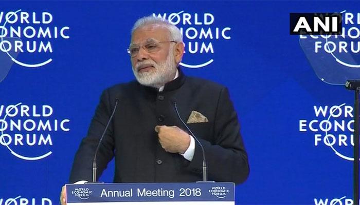 Modi in Davos LIVE: ലോകം നേരിടുന്ന പ്രധാന വെല്ലുവിളി ഭീകരവാദം