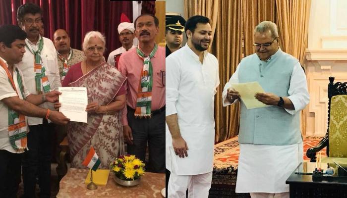 സര്ക്കാരിന് കന്നട മാതൃക: ഗോവ, ബിഹാര്, മണിപ്പൂര് പ്രതിപക്ഷനേതാക്കള് ഗവര്ണറെ കണ്ടു സര്ക്കാരിന് കന്നട മാതൃക: ഗോവ, ബിഹാര്, മണിപ്പൂര് പ്രതിപക്ഷനേതാക്കള് ഗവര്ണറെ കണ്ടു