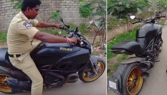 Viral Video: വിലകൂടിയ ബൈക്ക് ഓടിക്കാന് പോലീസുകാര്ക്കുമുണ്ട് മോഹം! Viral Video: വിലകൂടിയ ബൈക്ക് ഓടിക്കാന് പോലീസുകാര്ക്കുമുണ്ട് മോഹം!