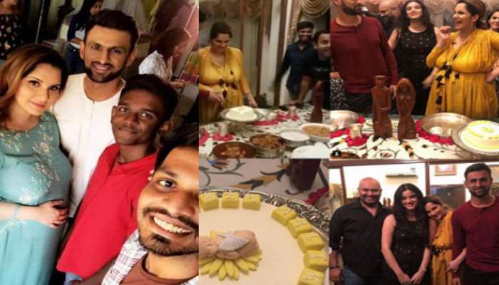 ബേബി ഷവര് ആഘോഷമാക്കി സാനിയ; വിമര്ശനവുമായി ആരാധകര് ബേബി ഷവര് ആഘോഷമാക്കി സാനിയ; വിമര്ശനവുമായി ആരാധകര്
