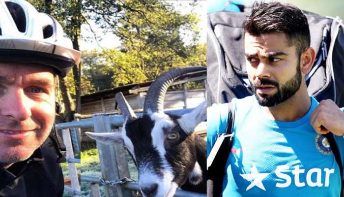 ആടിനെ വി'രാട്' ആക്കിയ മൈക്കിള് വോണിനെ പഞ്ഞിക്കിട്ട് ആരാധകര്! ആടിനെ വി'രാട്' ആക്കിയ മൈക്കിള് വോണിനെ പഞ്ഞിക്കിട്ട് ആരാധകര്!