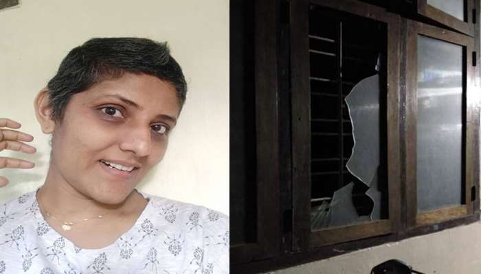 ശബരിമലയില് പോകാന് താല്പ്പര്യം അറിയിച്ച യുവതിയുടെ വീടിന് നേരെ ആക്രമണം ശബരിമലയില് പോകാന് താല്പ്പര്യം അറിയിച്ച യുവതിയുടെ വീടിന് നേരെ ആക്രമണം