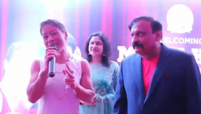 Video: മേരി കോമിന്റെ പാട്ട് വൈറല്! Video: മേരി കോമിന്റെ പാട്ട് വൈറല്!