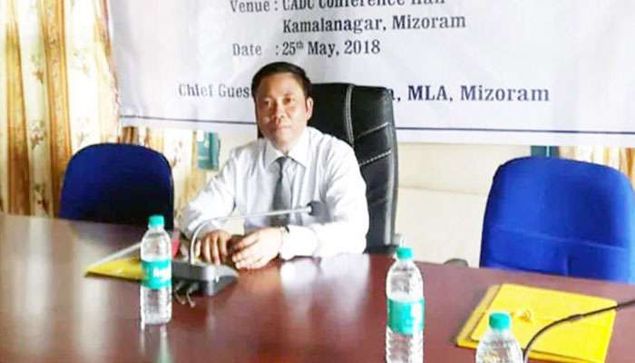 മിസോറമിന്റെ "രാജേട്ടന്" ബുദ്ധ ദാം ചക്മ മിസോറമിന്റെ "രാജേട്ടന്" ബുദ്ധ ദാം ചക്മ