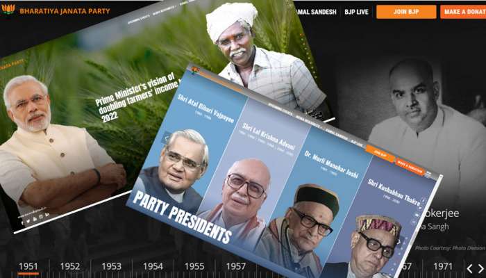 പുതിയ രൂപത്തിലും ഭാവത്തിലും ബിജെപി വെബ്സൈറ്റ് തിരിച്ചെത്തി പുതിയ രൂപത്തിലും ഭാവത്തിലും ബിജെപി വെബ്സൈറ്റ് തിരിച്ചെത്തി