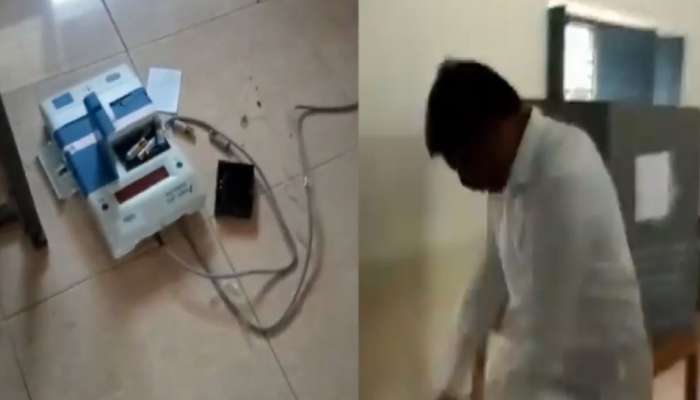 video: ആന്ധ്രയില് വോട്ടിംഗ് യന്ത്രം എറിഞ്ഞുടച്ച് സ്ഥാനാര്ഥി video: ആന്ധ്രയില് വോട്ടിംഗ് യന്ത്രം എറിഞ്ഞുടച്ച് സ്ഥാനാര്ഥി