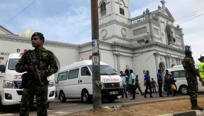 ഈസ്റ്റര്‍ ദിനത്തില്‍ കൊളംബോയില്‍ സ്‌ഫോടനം; മരണം 129 കവിഞ്ഞു