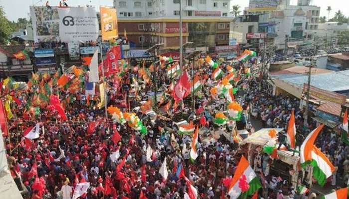 കൊട്ടിക്കലാശത്തിനിടെ സംസ്ഥാനത്ത് പരക്കെ സംഘര്ഷം കൊട്ടിക്കലാശത്തിനിടെ സംസ്ഥാനത്ത് പരക്കെ സംഘര്ഷം