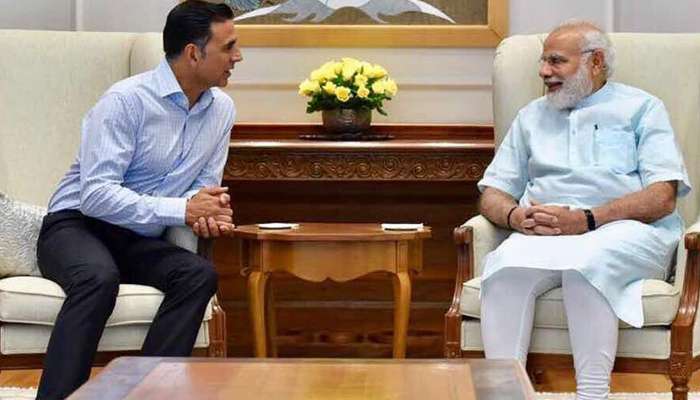 രാജ്യത്തിന്റെ പുരോഗതിക്കായുള്ള മോദിയുടെ അധ്വാനത്തെ അംഗീകരിക്കുന്നു- അക്ഷയ് കുമാര് രാജ്യത്തിന്റെ പുരോഗതിക്കായുള്ള മോദിയുടെ അധ്വാനത്തെ അംഗീകരിക്കുന്നു- അക്ഷയ് കുമാര്