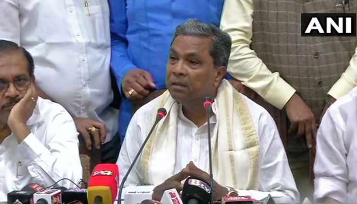 എംഎല്എമാരെ അയോഗ്യരാക്കിയതില് പ്രതികരിച്ച് സിദ്ധരാമയ്യ എംഎല്എമാരെ അയോഗ്യരാക്കിയതില് പ്രതികരിച്ച് സിദ്ധരാമയ്യ