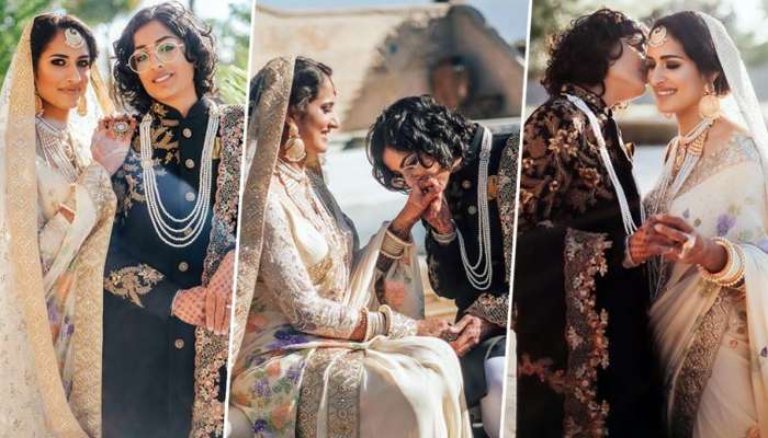 സ്വവര്ഗാനുരാഗം: ഇന്ത്യ-പാക് കമിതാക്കള് വിവാഹിതരായി!! സ്വവര്ഗാനുരാഗം: ഇന്ത്യ-പാക് കമിതാക്കള് വിവാഹിതരായി!!