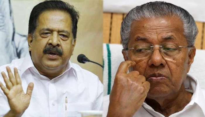 മുഖ്യമന്ത്രിയുടെ രാജി ആവശ്യപ്പെട്ട് ചെന്നിത്തല!! മുഖ്യമന്ത്രിയുടെ രാജി ആവശ്യപ്പെട്ട് ചെന്നിത്തല!!