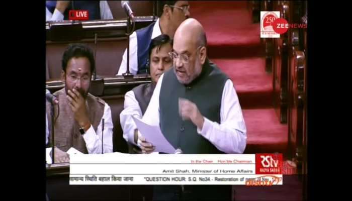 കശ്മീര് ശാന്തം; എവിടേയും കര്ഫ്യൂവില്ല: അമിത് ഷാ കശ്മീര് ശാന്തം; എവിടേയും കര്ഫ്യൂവില്ല: അമിത് ഷാ