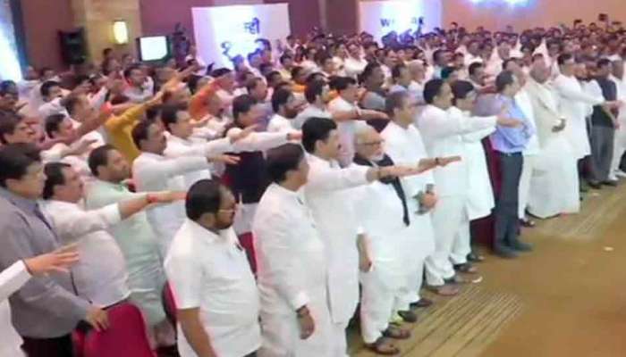 ശക്തിപ്രകടിപ്പിച്ച് ത്രികക്ഷി സഖ്യം, ഇനി അന്തിമവിധി!! ശക്തിപ്രകടിപ്പിച്ച് ത്രികക്ഷി സഖ്യം, ഇനി അന്തിമവിധി!!