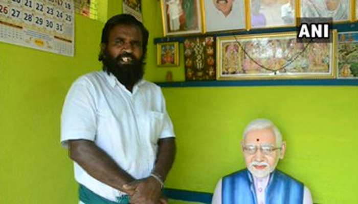 നരേന്ദ്ര മോദിയ്ക്ക് ക്ഷേത്രം പണിത് തമിഴ്നാട്ടിലെ കര്ഷകന് നരേന്ദ്ര മോദിയ്ക്ക് ക്ഷേത്രം പണിത് തമിഴ്നാട്ടിലെ കര്ഷകന്