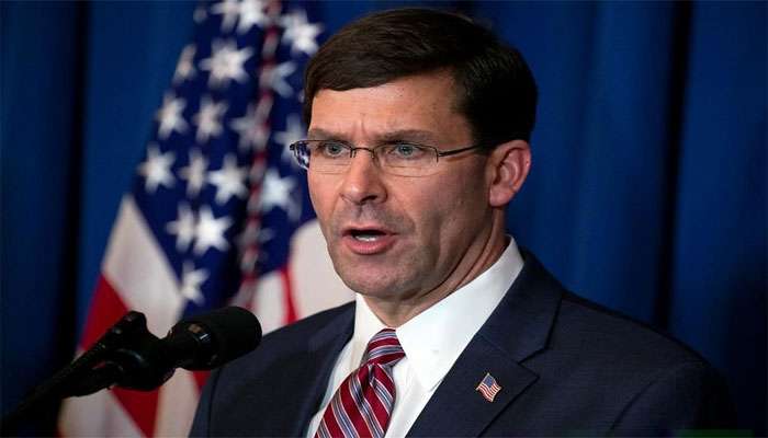 ഇറാക്കില്നിന്നു സൈന്യത്തെ പിന്വലിക്കില്ല: US പ്രതിരോധ സെക്രട്ടറി ഇറാക്കില്നിന്നു സൈന്യത്തെ പിന്വലിക്കില്ല: US പ്രതിരോധ സെക്രട്ടറി