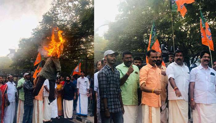 തീവ്രവാദികളുടേയും അഴിമതിക്കാരുടേയും സങ്കേതമായി പോലീസ് മാറി-ബിജെപി തീവ്രവാദികളുടേയും അഴിമതിക്കാരുടേയും സങ്കേതമായി പോലീസ് മാറി-ബിജെപി