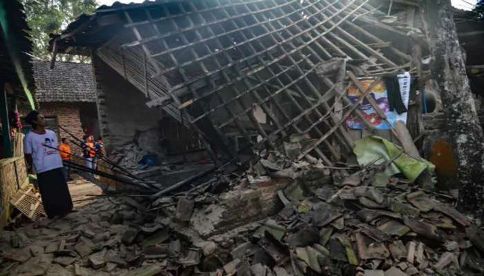 Indonesia Earthquake: ഇന്തോനേഷ്യ വിറച്ചു പോയ ഭൂകമ്പം, അഞ്ച് മരണം