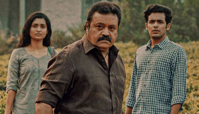 Kaval First Look : പഴയ ട്രങ്ക് പെട്ടി കൈയ്യിൽ ഏന്തി മുണ്ടുടത്ത് കട്ട കലിപ്പിൽ സുരേഷ് ​ഗോപി, ആരാധക‍ർക്ക് വിഷു സമ്മാനവുമായി കാവലിന്റെ ഫസ്റ്റ് ലൂക്ക് പോസ്റ്റർ