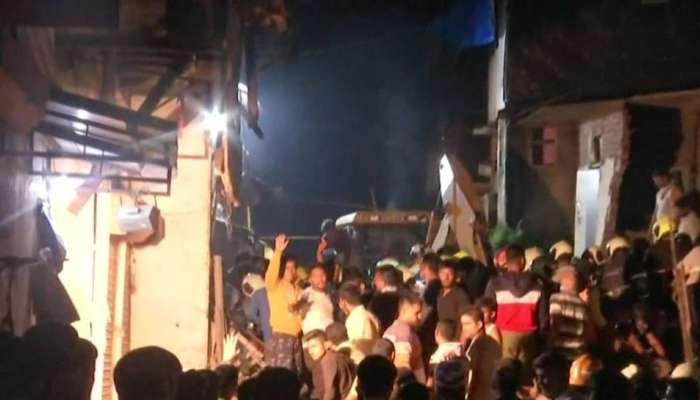 Mumbai Building Collapse: കനത്ത മഴയിൽ മുംബൈയിൽ കെട്ടിടം തകർന്നു വിണു,ഒൻപത് പേർ മരിച്ചു