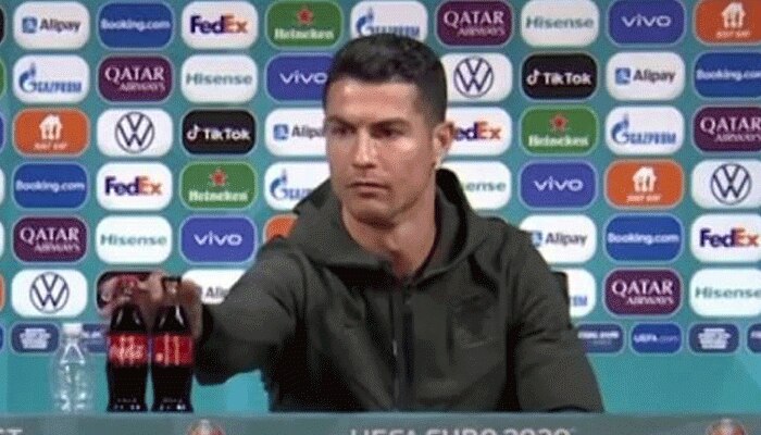 Cristiano Ronaldo: റൊണാള്‍ഡോ  ചതിച്ചു,  Coca-Colaയ്ക്ക്  4 ബില്യണ്‍ ഡോളറിന്‍റെ നഷ്ടം..!