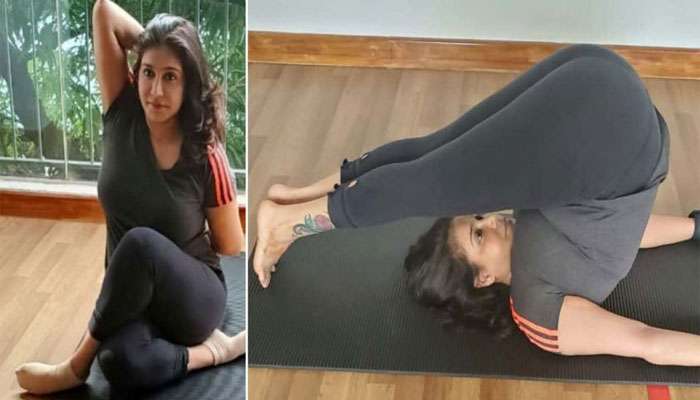 International Yoga Day 2021: യോഗ ദിനത്തിൽ ഞെട്ടിപ്പിക്കുന്ന മെയ് വഴക്കവുമായി പ്രിയ താരം ലിസി