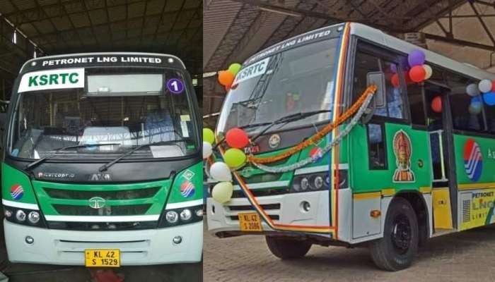 Ksrtc Lng Service: കെ എസ് ആർ ടിസിയുടെ കേരളത്തിലെ ആദ്യ എൽ.എൻ.ജി ബസ് സർവീസ് ആരംഭിച്ചു