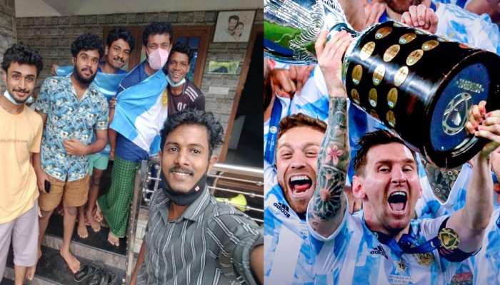 Copa America Final 2021 : MLA ഒരു ബ്രസീൽ ഫാൻ, രാവിലെ എംഎൽഎയുടെ വീട്ടിൽ വന്ന് പട്ടക്കം പൊട്ടിച്ച് ആഘോഷിച്ച് അർജന്റീനാ ഫാൻസ്