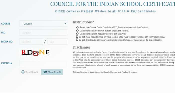 ICSE, ISC Board 2021 Result : ഐസിഎസ്ഇ ഐ എസ് സി പരീക്ഷ ഫലങ്ങൾ പ്രഖ്യാപിച്ചു