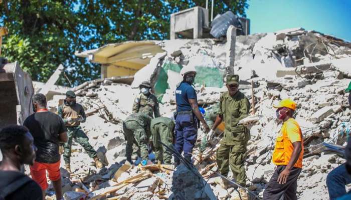 Haiti Earthquake : ഹെയ്തി ഭൂചലനത്തിൽ മരണം 1400 കടന്നു, രക്ഷാപ്രവർത്തനം തുടരുന്നു;  ചുഴലിക്കാറ്റിന് സാധ്യത 