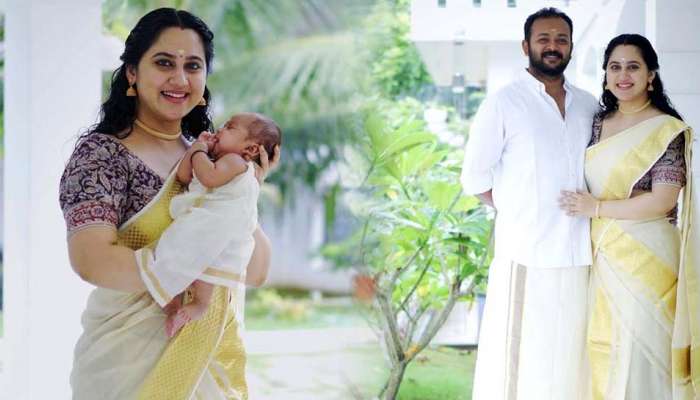 Miya George Onam Pics: മകനുമൊത്തുള്ള ആദ്യ ഓണ ചിത്രങ്ങള്‍ പങ്കുവച്ച് നടി മിയ ജോര്‍ജ്