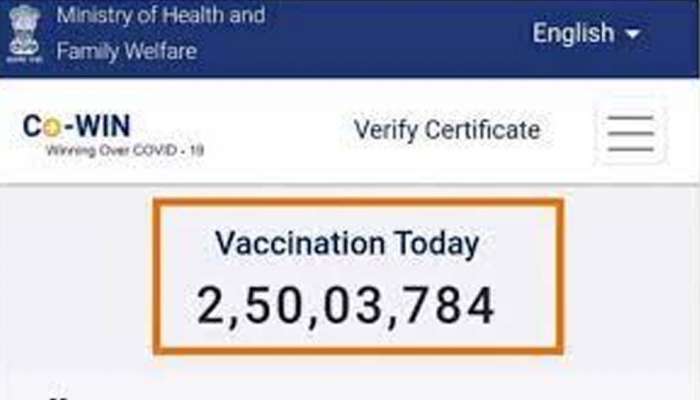 India Covid Vaccination : പ്രധാനമന്ത്രിയുടെ ജന്മദിനത്തിൽ 2.5 കോടി വാക്‌സിൻ ഡോസുകൾ നൽകി രാജ്യം