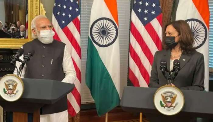 PM Modi US Visit: കമലാ ഹാരിസുമായി കൂടിക്കാഴ്ച നടത്തി മോദി; ഇന്ത്യ അമേരിക്കയുടെ പ്രധാന പങ്കാളി