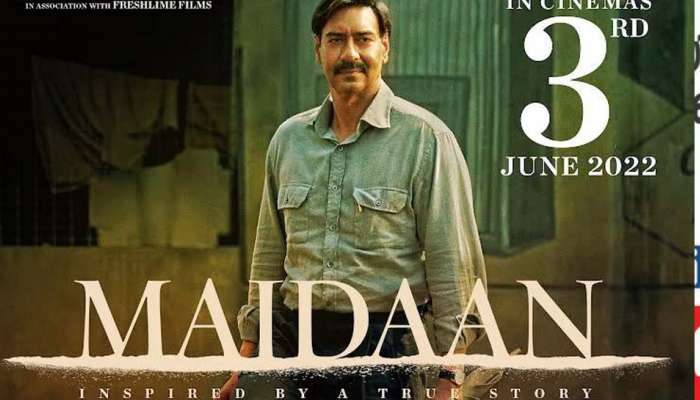 Ajay Devgn’s Maidaan : അജയ് ദേവ്ഗണിന്റെ മൈദാൻ അടുത്ത ജൂൺ 3 ന് തീയേറ്ററുകളിൽ എത്തുന്നു