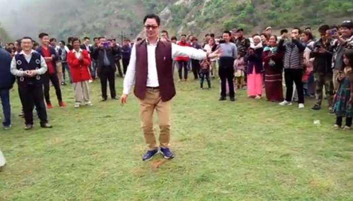 Kiren Rijiju Dance Video Viral: കേന്ദ്രമന്ത്രി കിരൺ റിജുജുവിന്‍റെ  ഡാൻസ് വീഡിയോ വൈറല്‍,  പ്രതികരണവുമായി പ്രധാനമന്ത്രി നരേന്ദ്രമോദി 