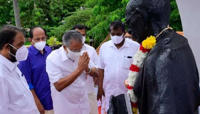 Gandhi Jayanti 2021: വർഗീയതയിൽ ഊന്നുന്ന ഫാസിസ്റ്റ് ദേശസങ്കൽപം യഥാർഥ ദേശീയതയായി അവതരിപ്പിക്കപ്പെടുന്നു - മുഖ്യമന്ത്രി