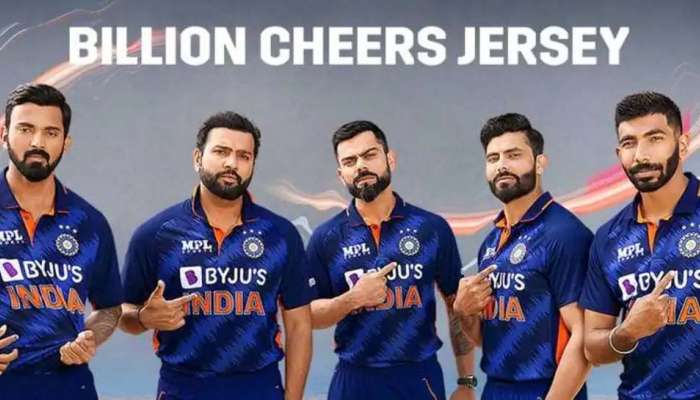 T20 World Cup 2021: 'Billion Cheers Jersey' അണിഞ്ഞ് ഇന്ത്യന്‍ ടീം ...!!  ലോകകപ്പിനുള്ള പുതിയ ജേഴ്‌സി പുറത്തിറക്കി 
