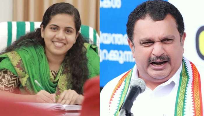 Thiruvananthapuram Mayor Arya Rajendran തനിക്കെതിരെയുള്ള കെ മുരളീധരന്റെ അധിക്ഷേപ പരാമർശത്തിന് പൊലീസിൽ പരാതി നൽകി