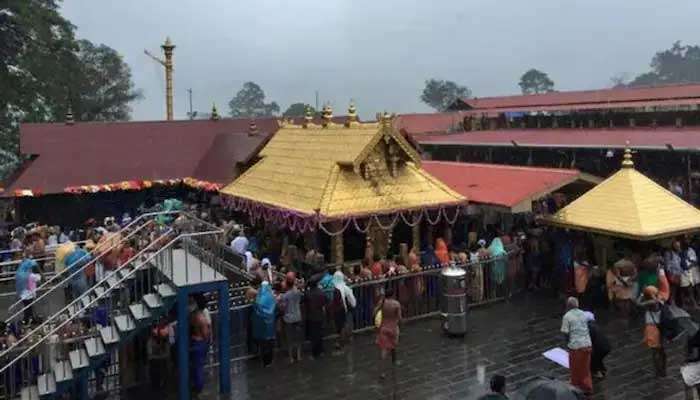 Sabarimala: പമ്പാ നദിയിൽ ജലനിരപ്പ് ഉയർന്നതിനെ തുടർന്ന് ഇന്ന് ശബരിമല യാത്രയ്ക്ക് നിരോധനം 