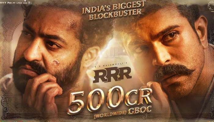 RRR Movie Box Office Collections : സ്വന്തം ചരിത്രം തിരുത്തി രാജമൗലി; റിലീസായി മൂന്നാം നാൾ 500 കോടി ക്ലബ്ബിൽ ആർആർആർ