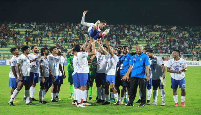 Santhosh Trophy: കർണ്ണാടകയെ മൂന്നിനെതിരെ ഏഴു ഗോളുകൾക്ക് തകർത്ത് കേരളം ഫൈനലിൽ